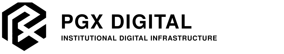 PGX Digital — Institutional Digital Infrastructure